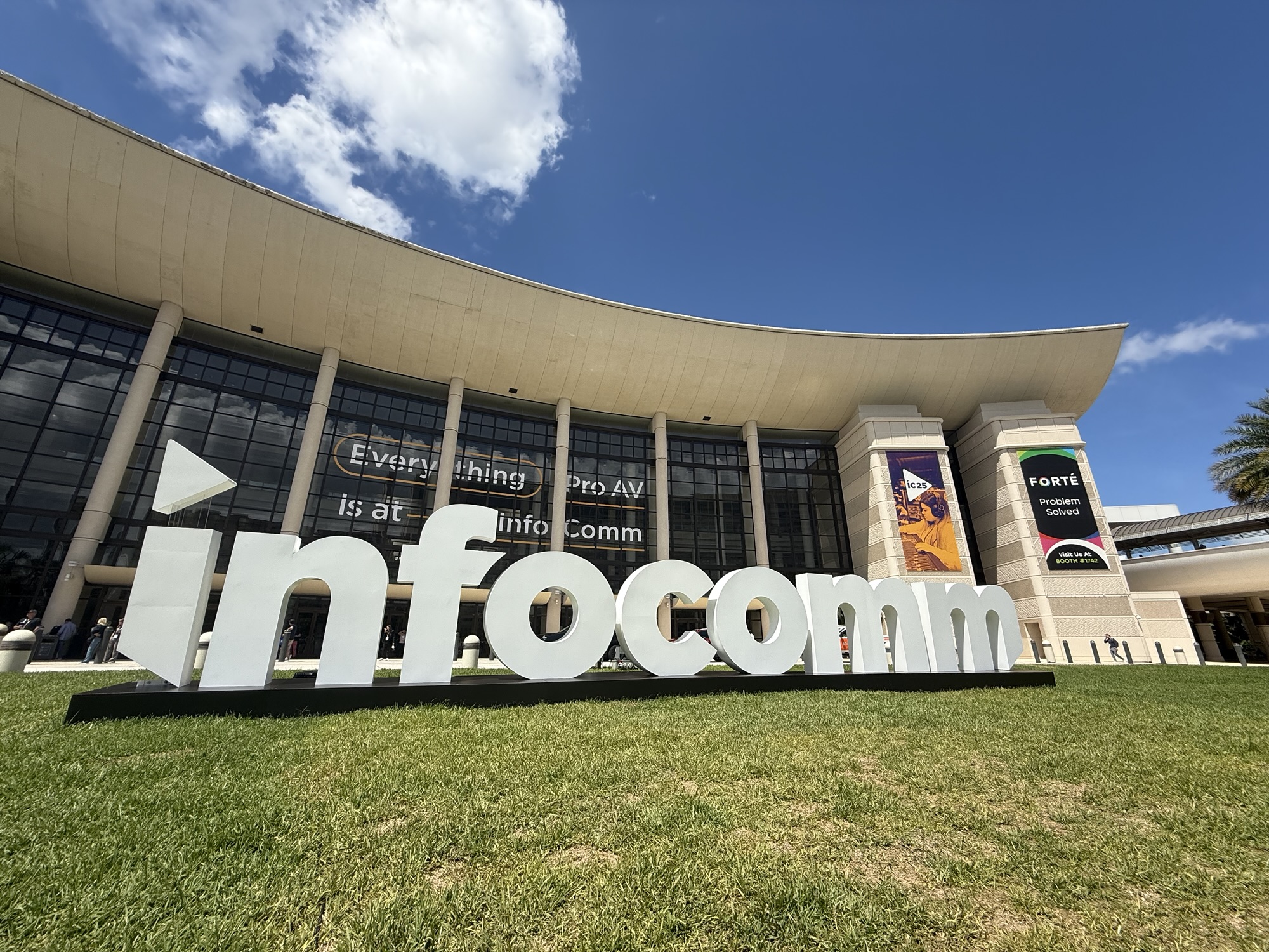 Nossa experiência na InfoComm 2025